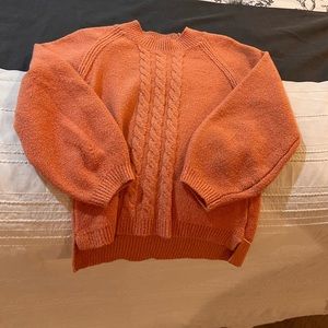 Orange sparkle sweater by Cat & Jack